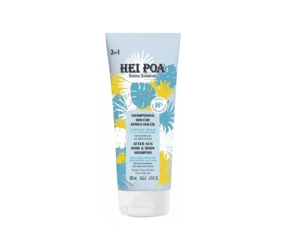 Shampooing douche après-soleil 3en1 Hei Poa - tube de 200ml