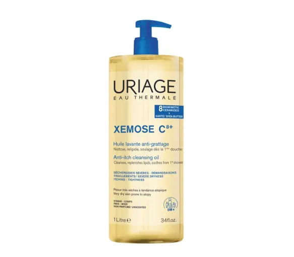 Xémose huile lavante apaisante Uriage - flacon pompe de 500ml - image 1