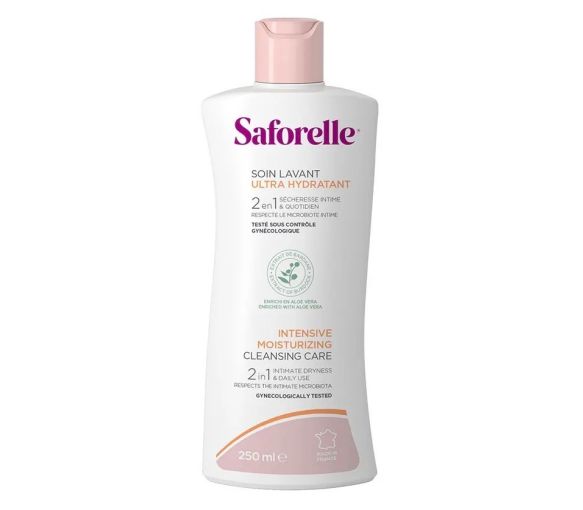 Soin lavant ultra hydratant Saforelle - flacon de 250ml - image 1