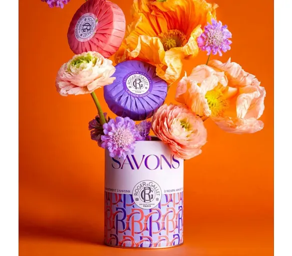 Savon FIFISAVON Parfum Lavande & Fleur De Coton - Lot De 2, 145g Chacun, Tunisie