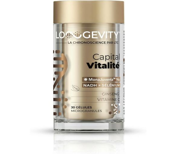 Longevity capital vitalité Les 3 Chênes - pot de 30 gélules - image 1