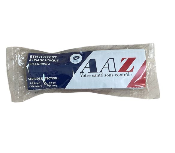 Éthylotest à usage unique AAZ - un éthylotest - image 1