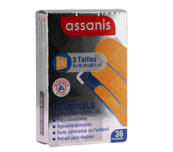 Pansements universels plaies superficielles Assanis - image 1