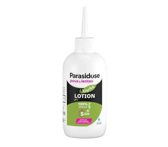 Lotion végétale anti-poux et lentes Parasidose - flacon de 200ml