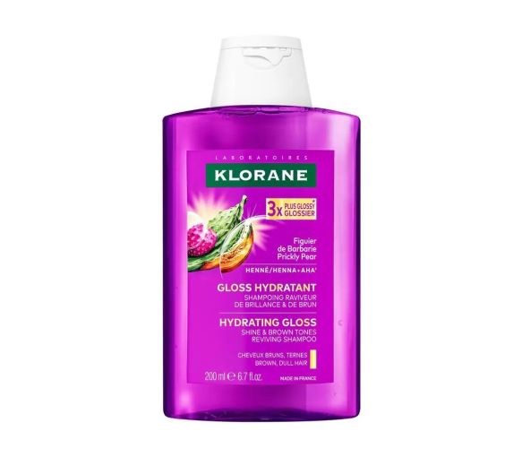 Shampooing Gloss Hydratant cheveux bruns et ternes Figuier de Barbarie Klorane - image 1