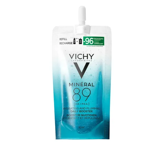 Recharge Mineral 89 booster quotidien hydratant et repulpant Vichy - éco-recharge de 50 ml - image 1