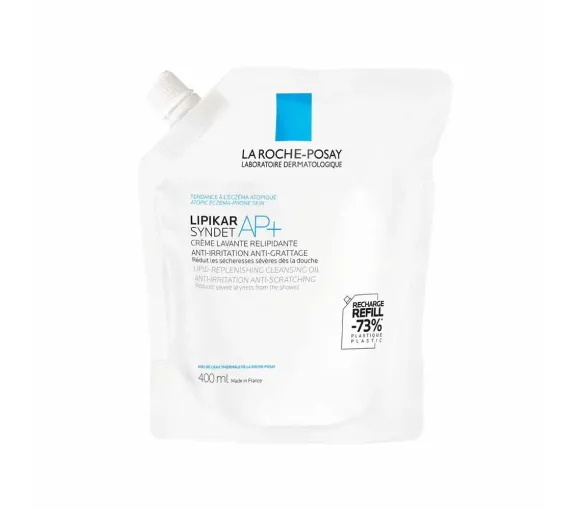 Lipikar syndet AP+ crème lavante relipidante La Roche-Posay - recharge de 400ml - image 1