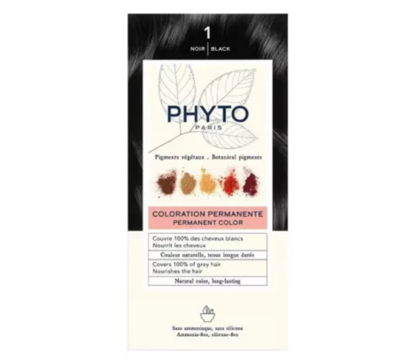 Coloration permanente aux pigments végétaux Phyto - 4 produits