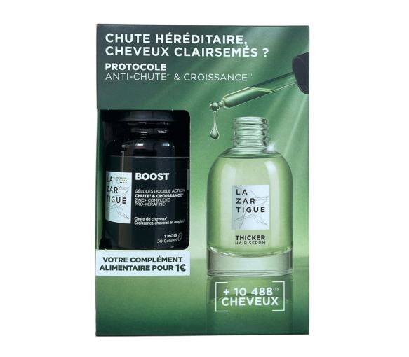 Coffret anti-chute et croissance Lazartigue - coffret de 2 produits - image 1