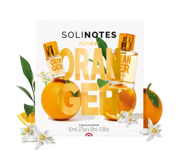 Coffret eaux de parfum Fleur d'oranger Solinotes - coffret de 2 produits - image 1