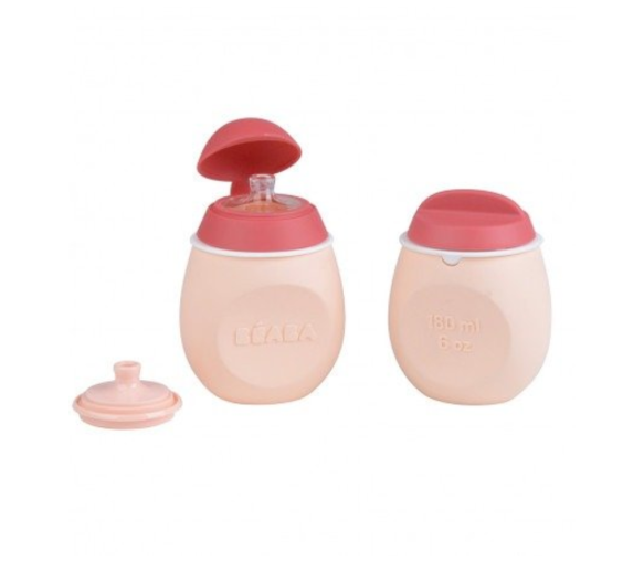 BabySqueez 2en1 et Squeez portion de conservation Béaba - 2 flacons - image 1
