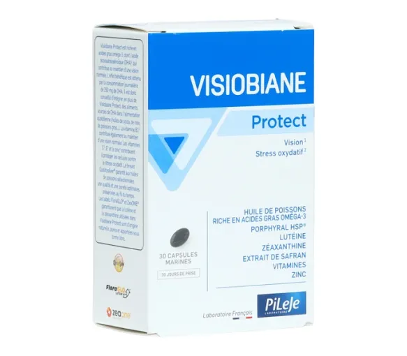 glutathion pileje Visiobiane Protect : complement pour vision normale ing-s-adenosyl-methionine