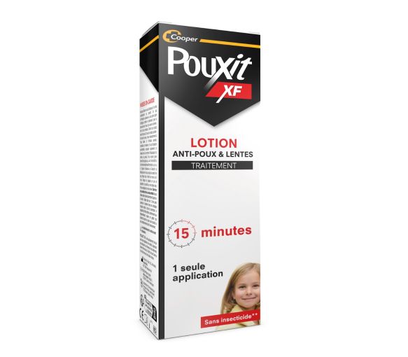 Lotion anti-poux et lentes XF Pouxit - flacon de 100 ml - image 1