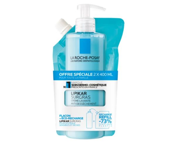 Lipikar surgras crème lavante anti-dessèchement La Roche Posay - image 6