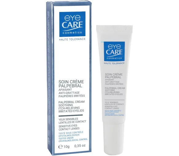 Soin crème palpébral paupières irritées Eye Care - tube de 10g