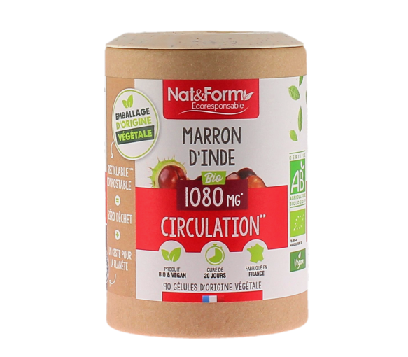 Marron d'Inde bio Circulation Nat&Form - image 1