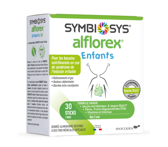 Symbiosys Alflorex enfants Biocodex - boite de 30 sticks - image 1