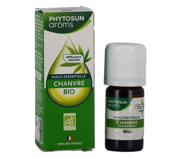 Huile essentielle chanvre bio Phytosun arôms – 5 ml