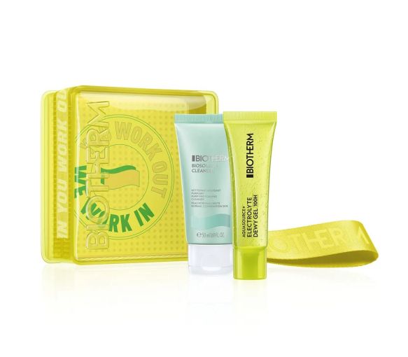 Coffret Nano Energy Biotherm nettoyant et hydratant - 2 produits