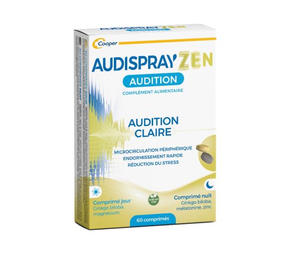 Audispray Zen audition claire Cooper - boîte de 60 comprimés - image 1