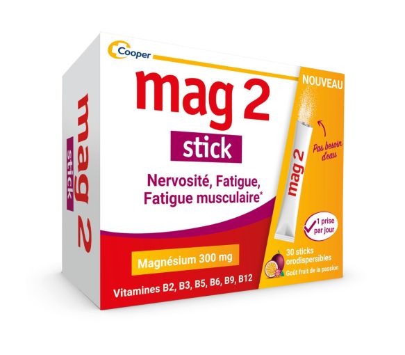 Mag 2 stick Cooper - boîte de 30 sticks orodispersibles - image 1