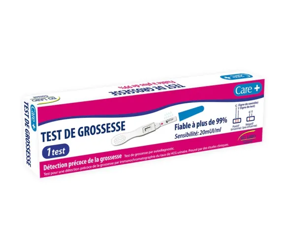 Test de grossesse précoce Care+ EG Labo - un test