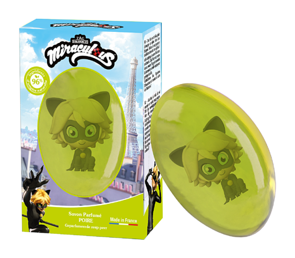 Savon solide Poire Chat Noir Le Comptoir du Bain - savon naturel