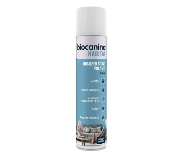 Homizer spray volants habitat Biocanina - spray de 300ml
