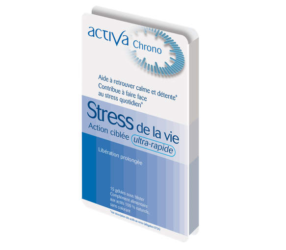 Stress de la vie action ciblée ultra rapide Activa Chrono - boite de 15 gélules - image 1