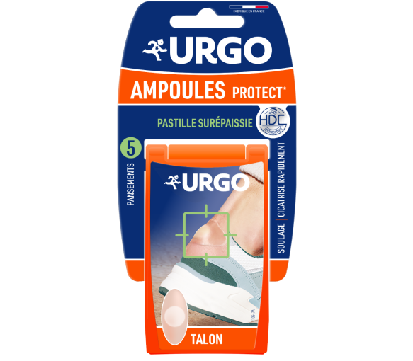 Pansements Ampoules Protect talon Urgo - 5 pansements