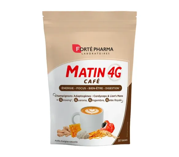 Matin 4G Café Forté Pharma - sachet de 150g (30 tasses) - image 1
