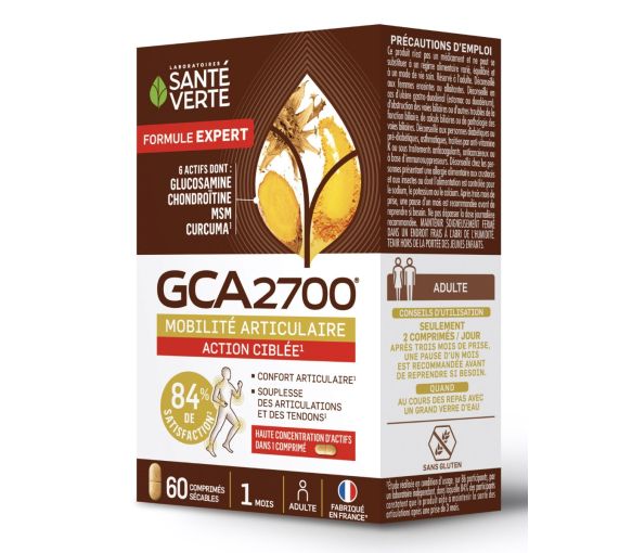 GCA2700 Mobilité articulaire action ciblée Santé verte - boite de 60 comprimés - image 1