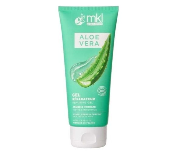 Gel réparateur corps Aloe vera Bio MKL Green Nature – tube 200 ml