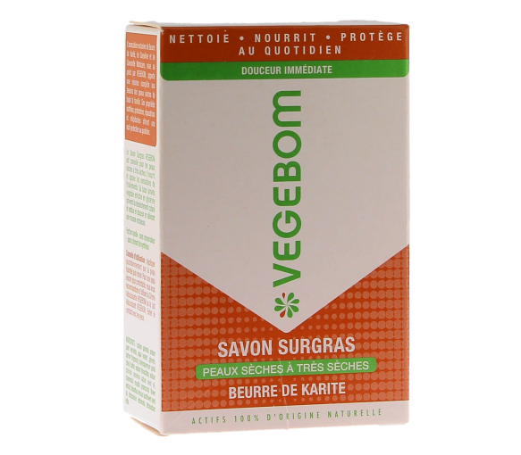 Savon surgras Vegebom - pain de 100g - image 1
