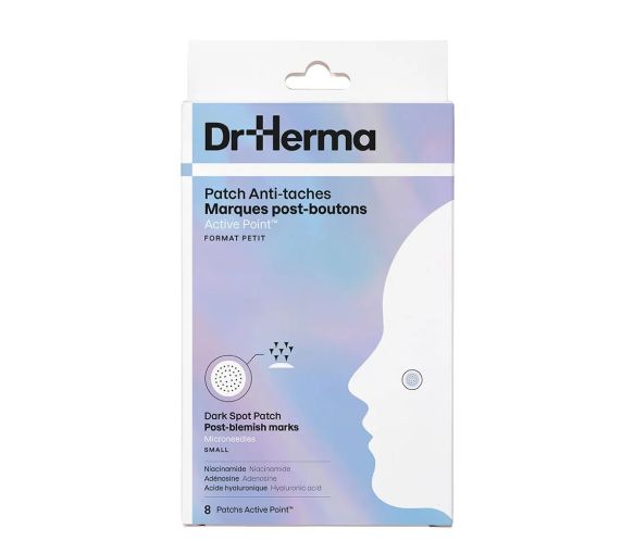 Patchs anti-taches marques post-boutons Dr Herma - 8 pacths