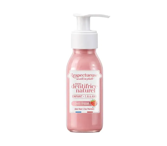 Mon dentifrice naturel enfant Respectueuse - flacon-pompe de 80ml