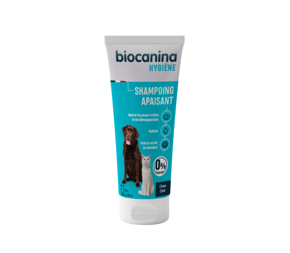 Shampoing apaisant chien et chat Biocanina - tube de 200 ml - image 1