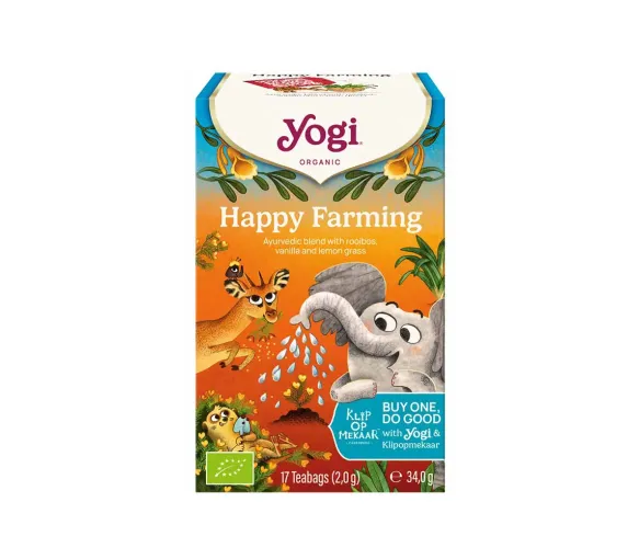 Happy Farming infusion Yogi Tea - boite de 17 sachets