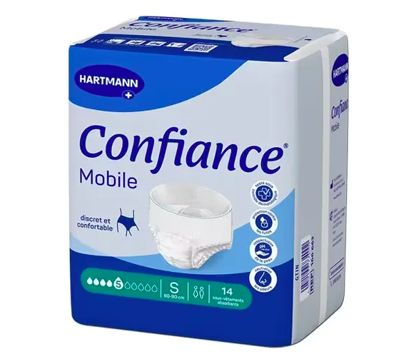 Confiance mobile absorption 5 taille S - 14 sous-vêtements absorbants
