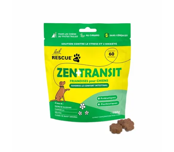 Zen + Transit pour chiens Rescue Pets - sachet de 60 friandises - image 1