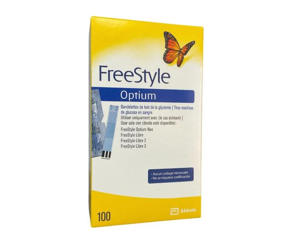 Freestyle Optium - boite de 100 bandelettes