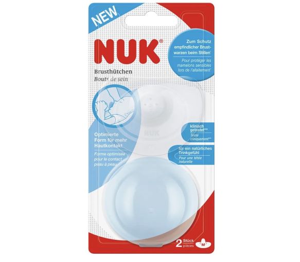 Bouts de sein taille M NUK - 2 pièces
