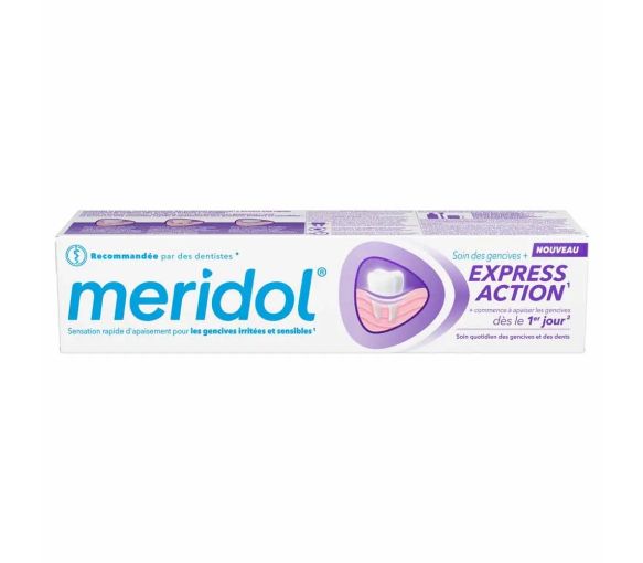 Dentifrice Express Action soin des gencives Meridol - image 1