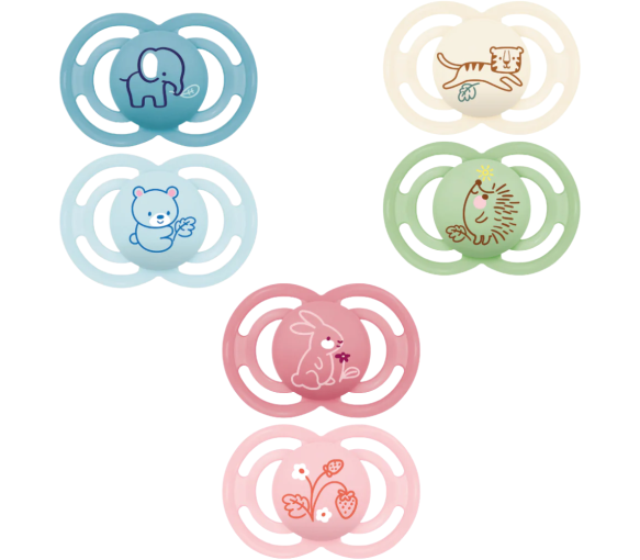 Sucettes Perfect 6+ mois MAM - boite de 2 sucettes - image 1
