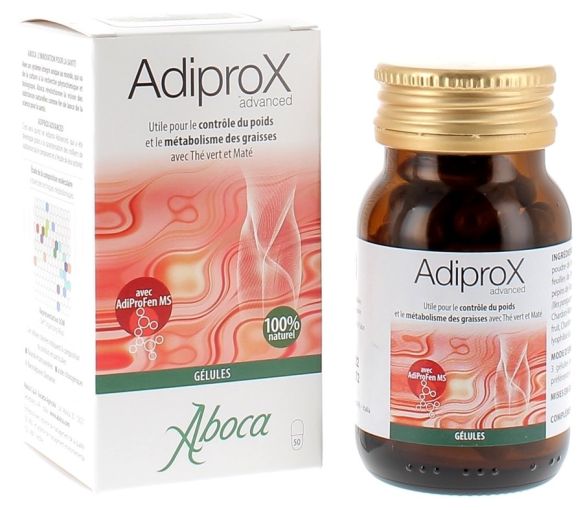 Adiprox Advanced Aboca - boîte de 50 gélules