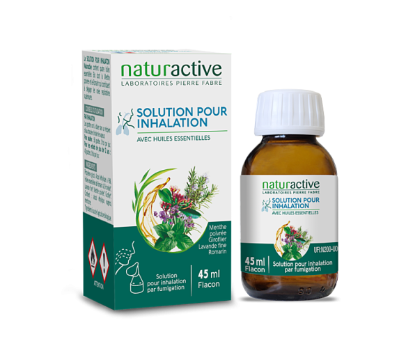 Solution pour inhalation aux huiles essentielles Naturactive - flacon de 45ml - image 1