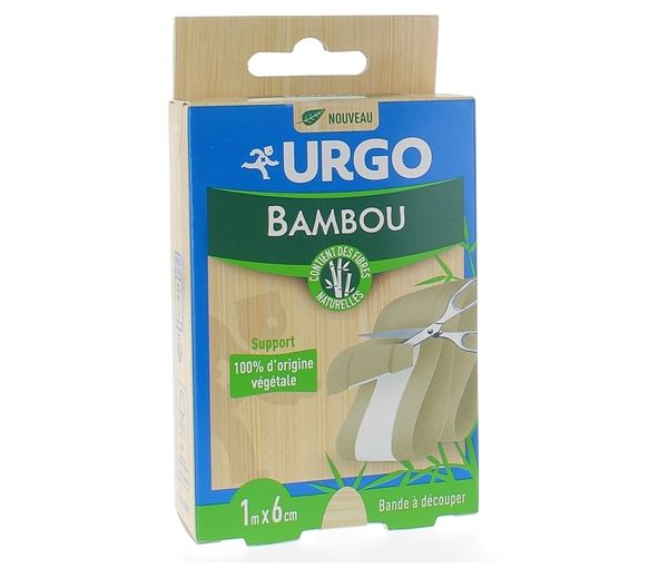 Bande à découper bambou 1mx6cm Urgo - boîte de 1 bande