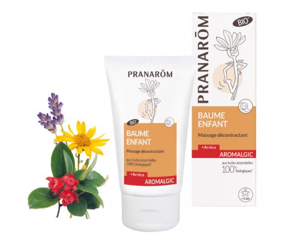 Baume enfant Massage décontractant Pranarôm - tube de 40 ml