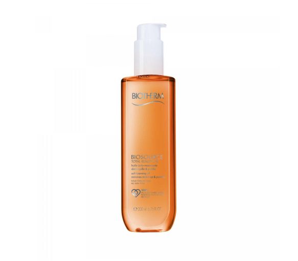 Biosource Huile auto-moussante total renew Biotherm - flacon pompe de 200ml - image 1