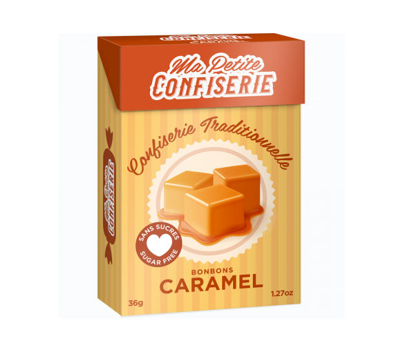 Bonbons au caramel Ma petite confiserie - boite de 36,5 g